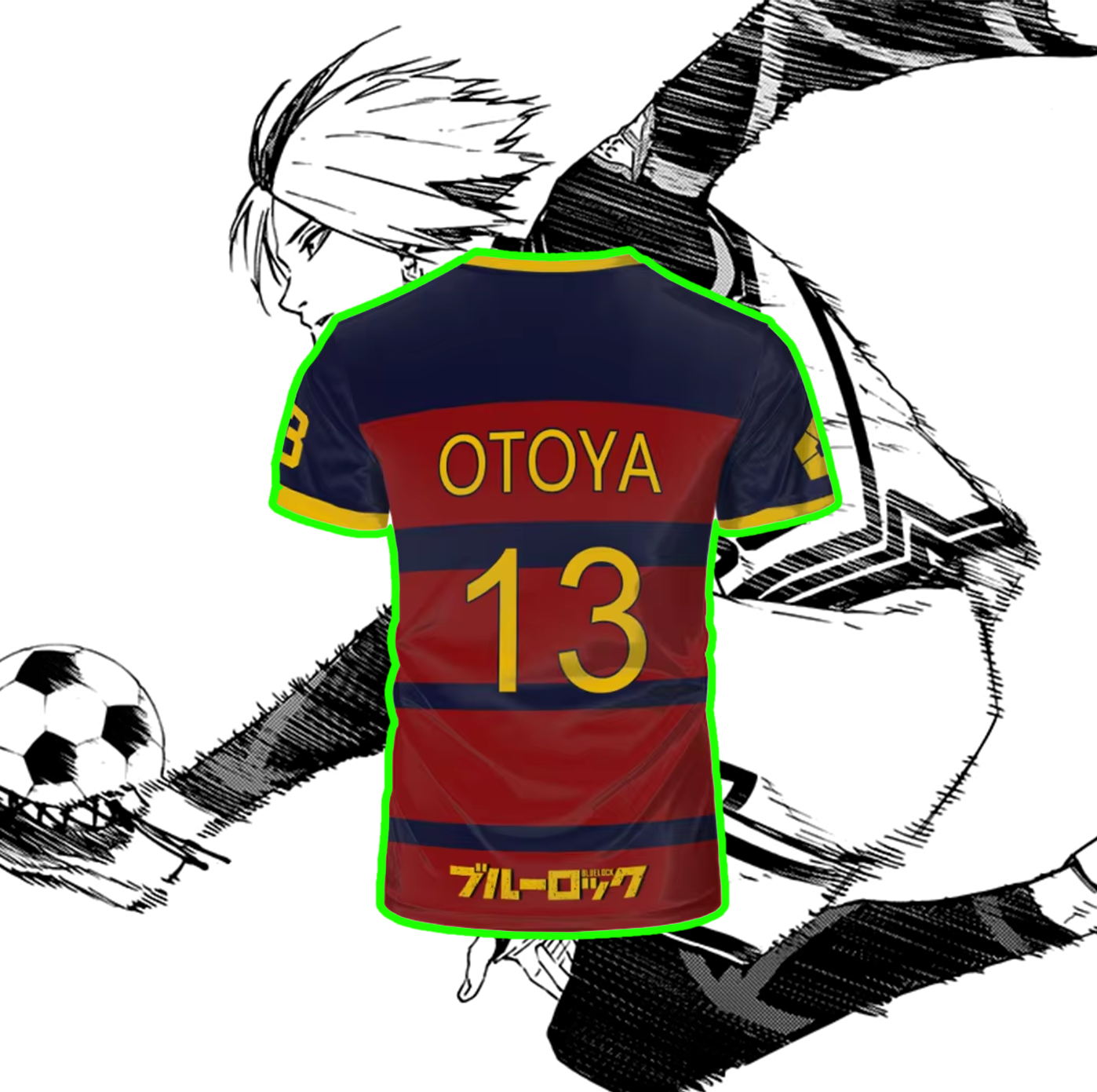 FC Barcha Blue Lock Replica Jersey